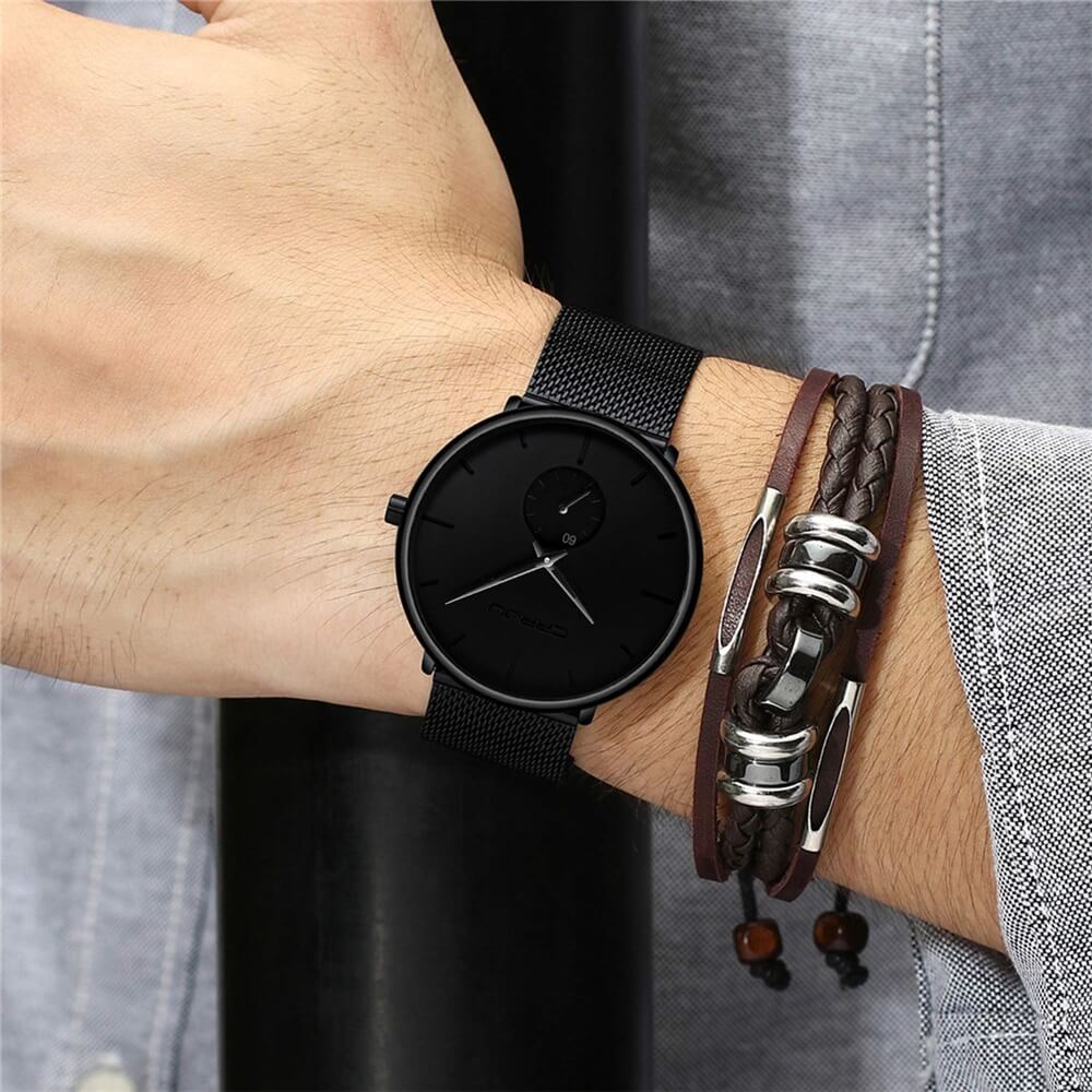 Clinbands - Zeitlose, minimalistische Herrenuhr