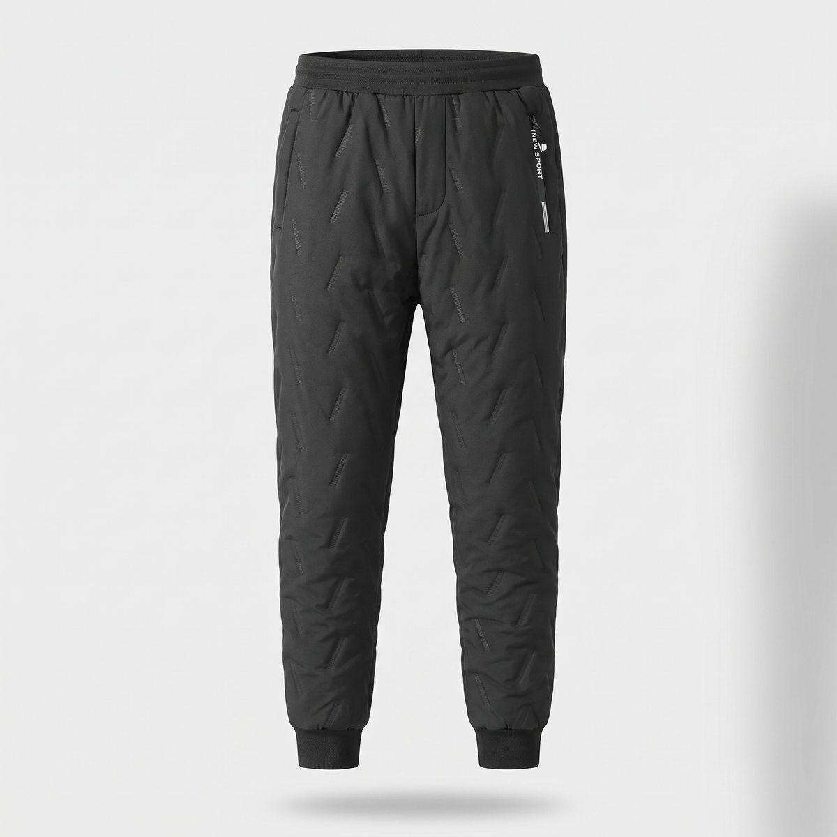 Herren Fleece-gefütterte Jogginghose – Sherpa Thermo-Winterhose