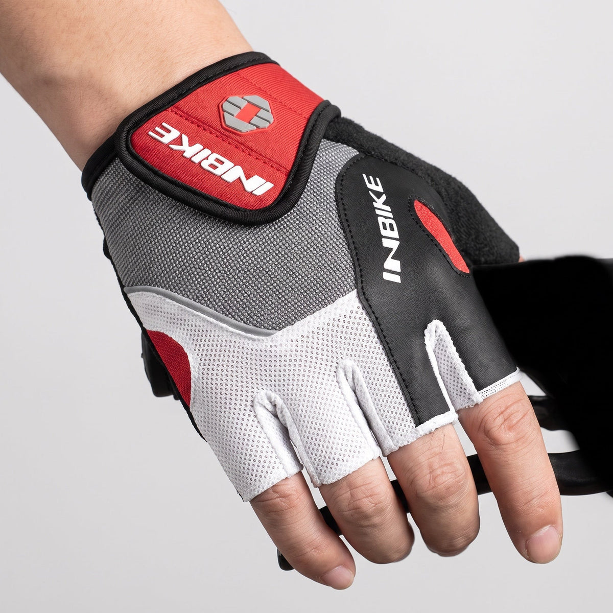 Atmungsaktive Radhandschuhe – Gel-Grip mit Reflexstreifen