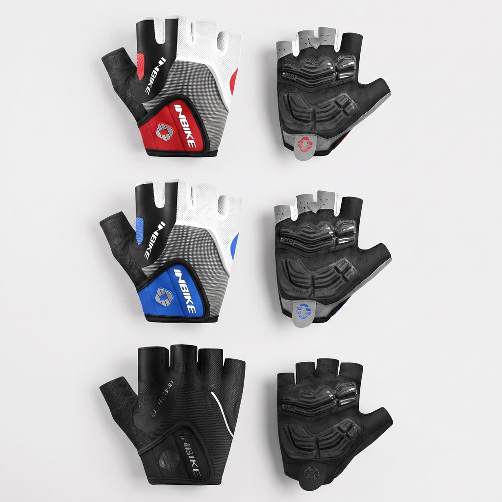 Atmungsaktive Radhandschuhe – Gel-Grip mit Reflexstreifen