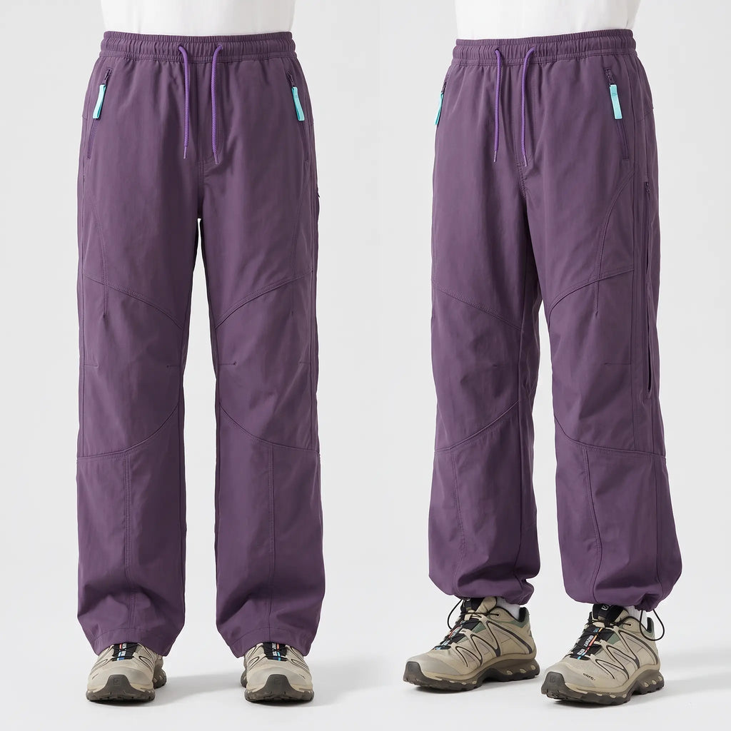 Wanderhose weites Bein – wasserabweisende Softshell-Gehhose