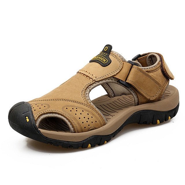 Herren-Komfortsandalen mit extra breiter Zehenbox und verstellbaren Riemen