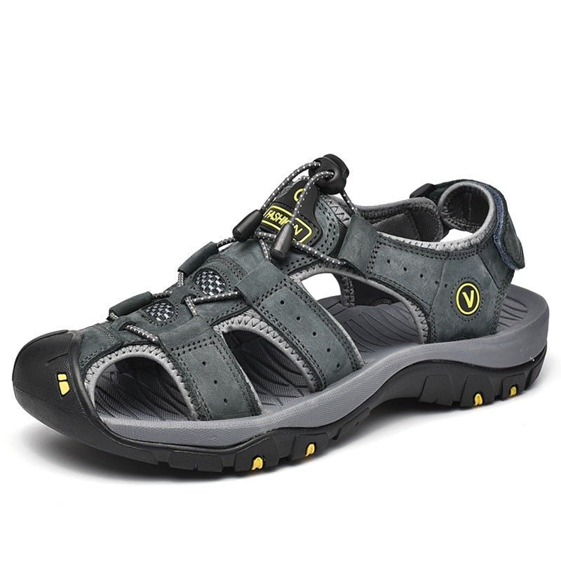 Herren-Komfortsandalen mit verstellbaren Riemen