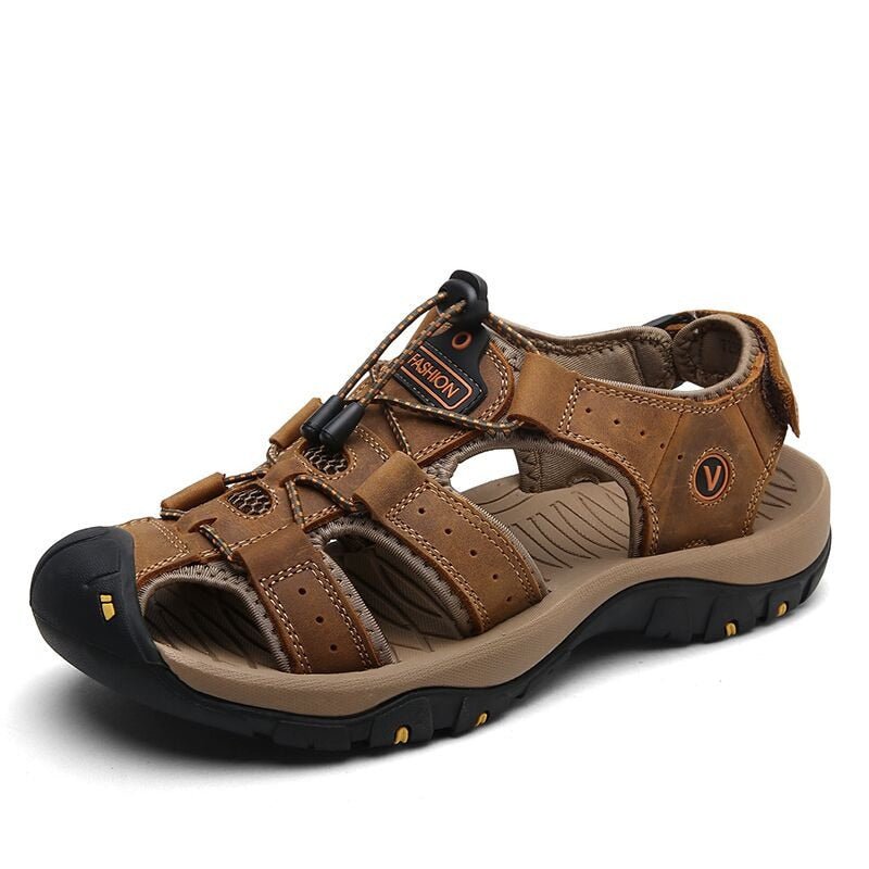 Herren-Komfortsandalen mit verstellbaren Riemen