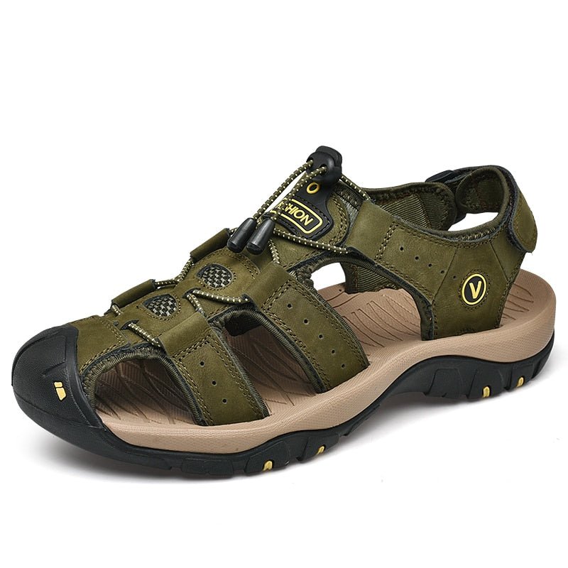 Herren-Komfortsandalen mit verstellbaren Riemen