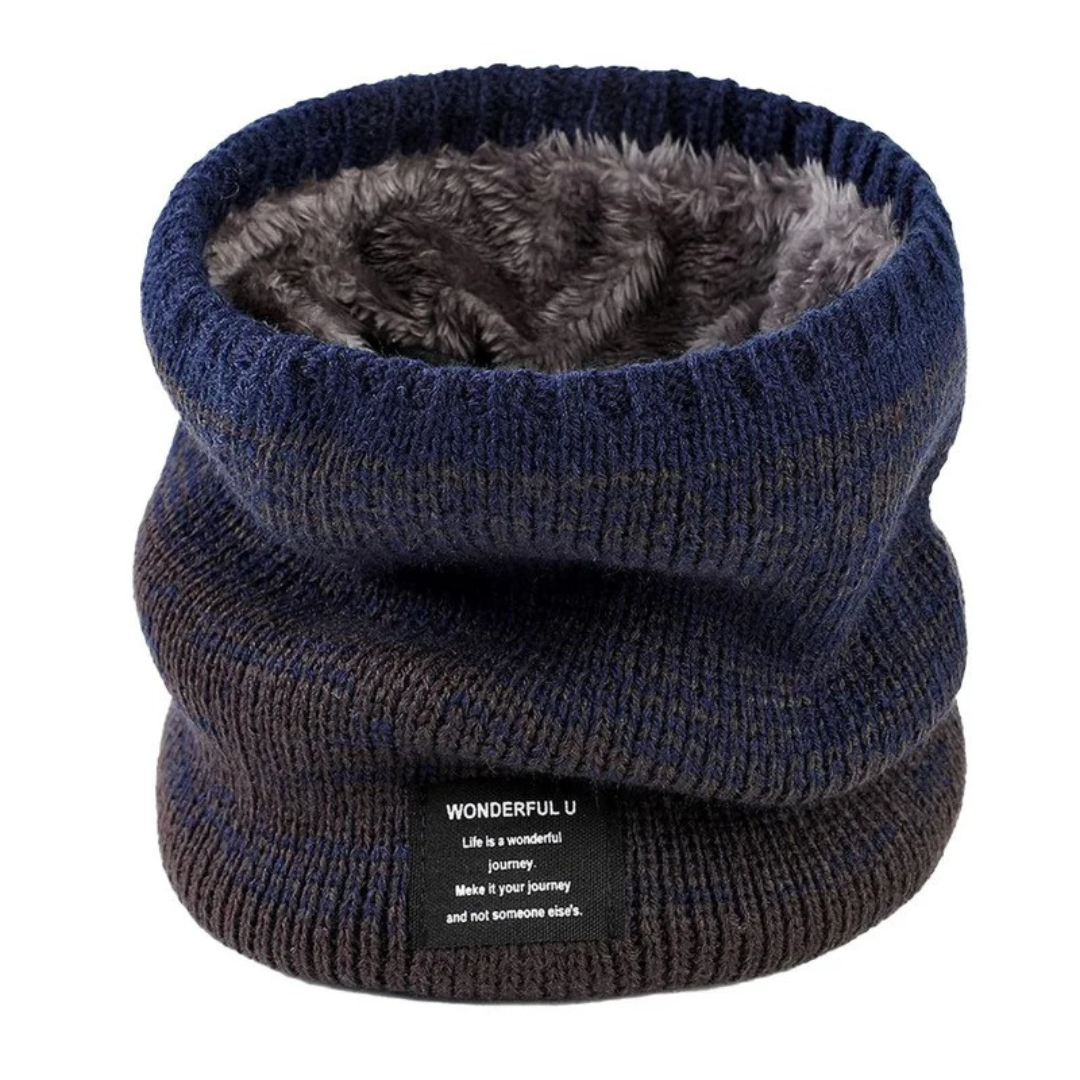 Halswärmer Strick mit Fleece-Innenfutter – WinterKnit