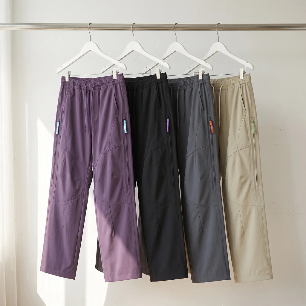 Wanderhose weites Bein – wasserabweisende Softshell-Gehhose