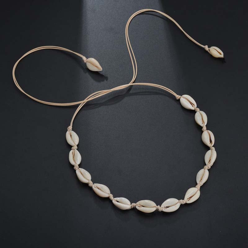 Clinbands Muschel Halskette