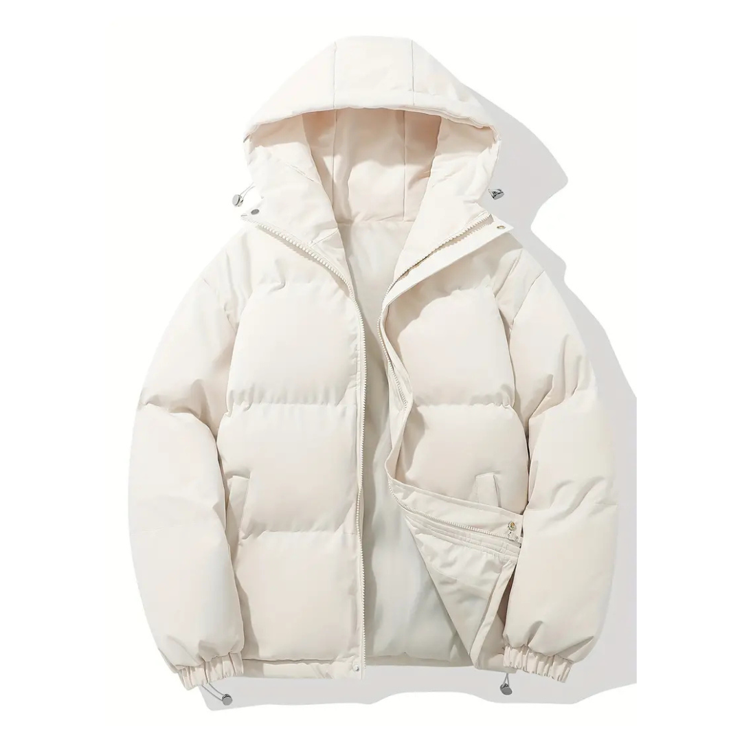 Damen Steppjacke wasserabweisend & leicht | Wintermantel mit Kapuze – Nordlys Puffer