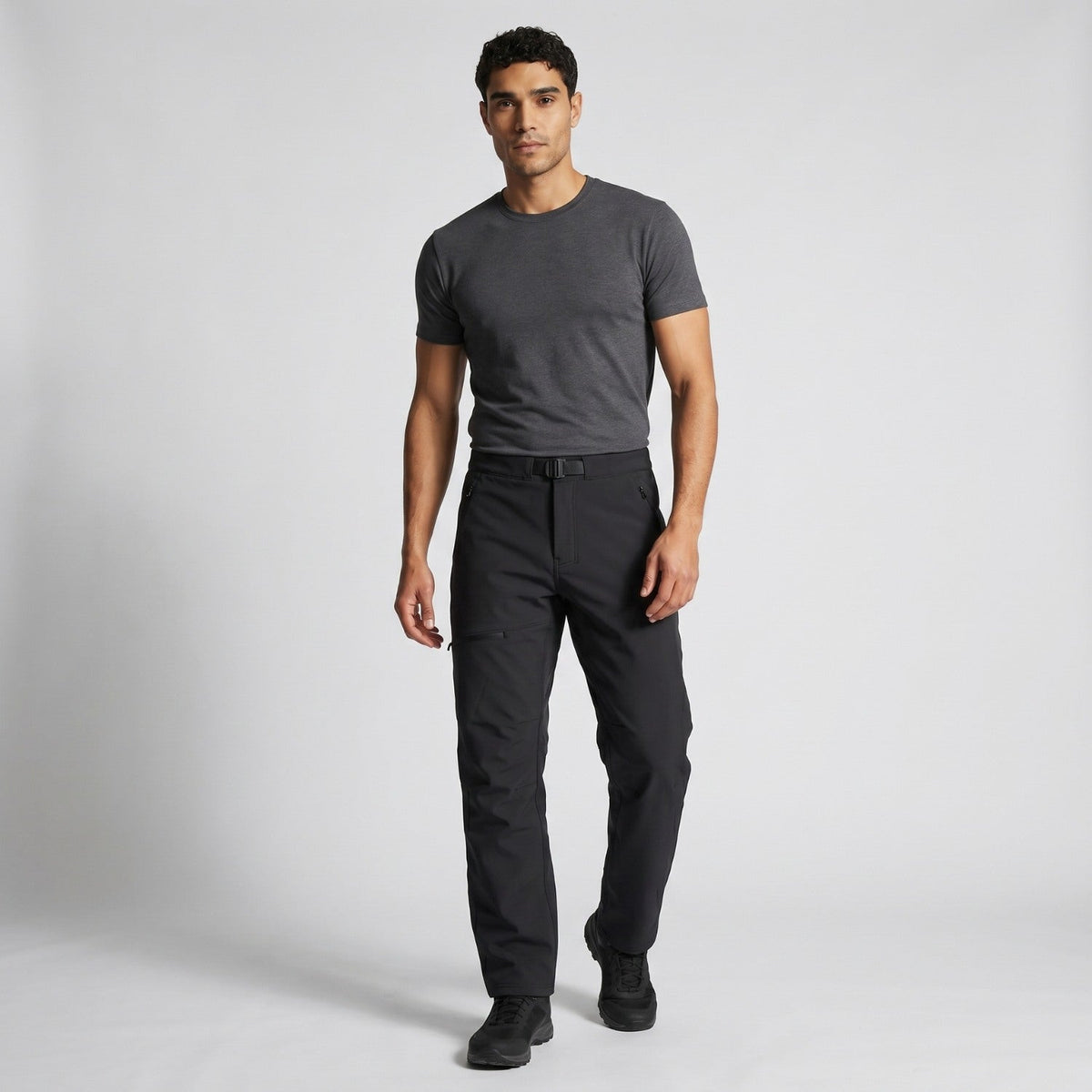 Herren Wanderhose Fleece-gefüttert – Thermo-Gehhose