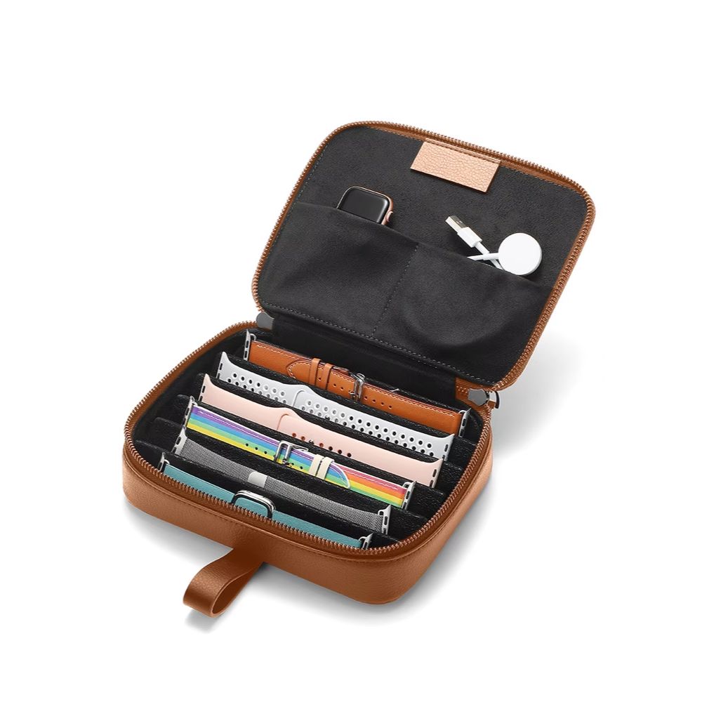 Clinbands - Ledertasche Premium für Armbänder & Zubehör