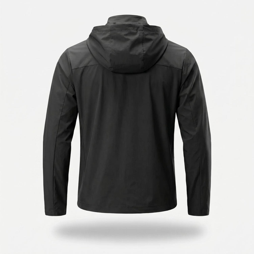 Herren Laufjacke leicht – packbar, winddicht, wasserabweisend