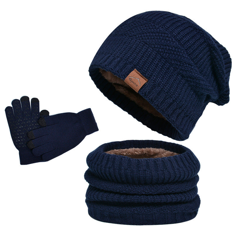 Clinbands - Freizeit Winter Plüsch 3-teiliges Set für Männer
