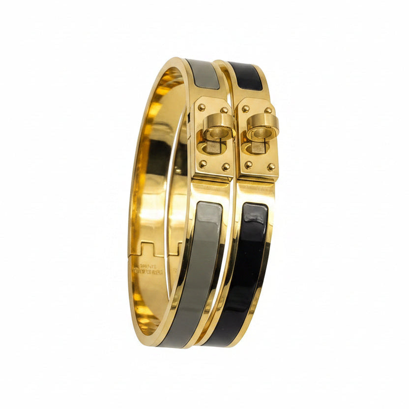 Colour Luxe Armband | Titanstahl