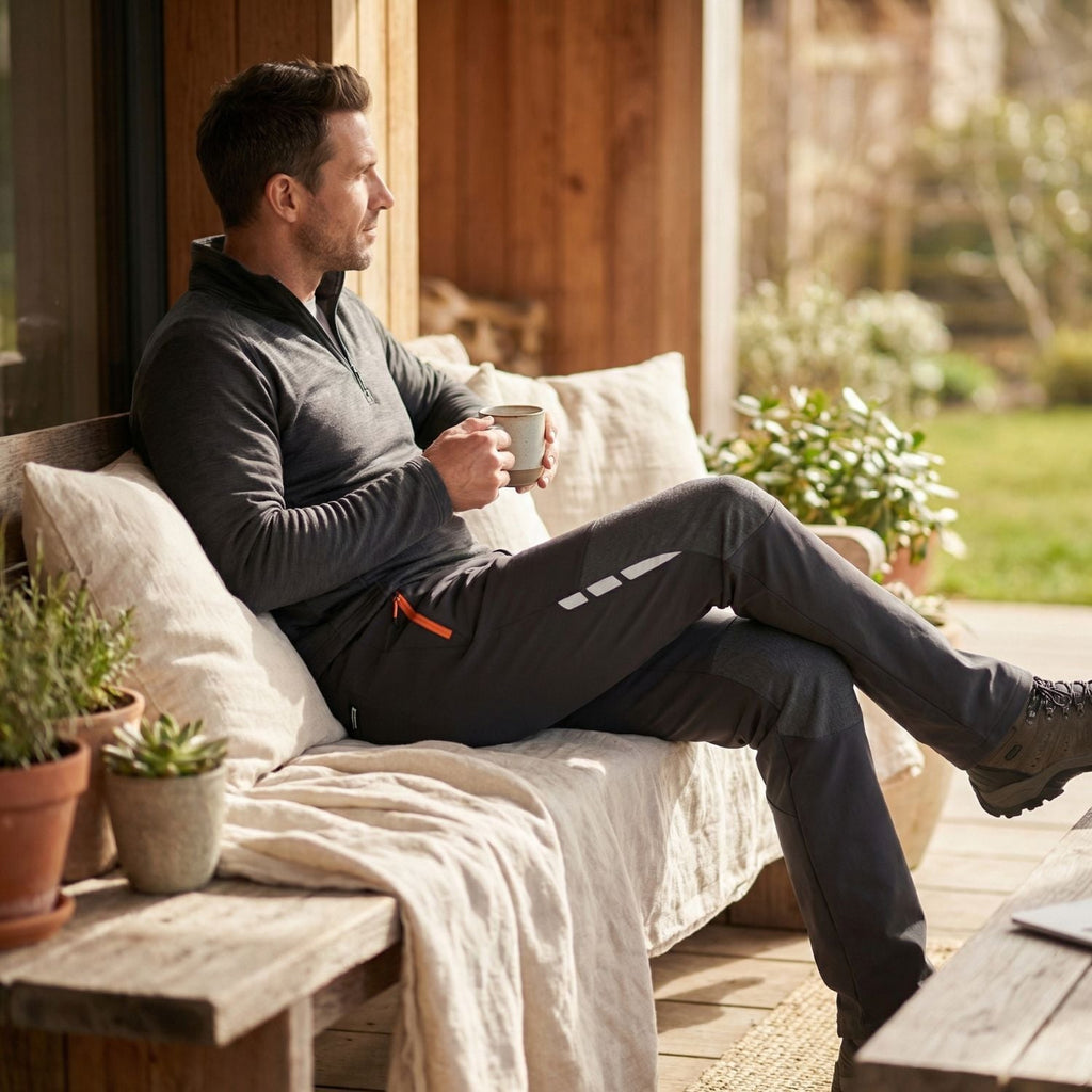 Isolierte Wanderhose – wasserabweisende Softshell für Kälte