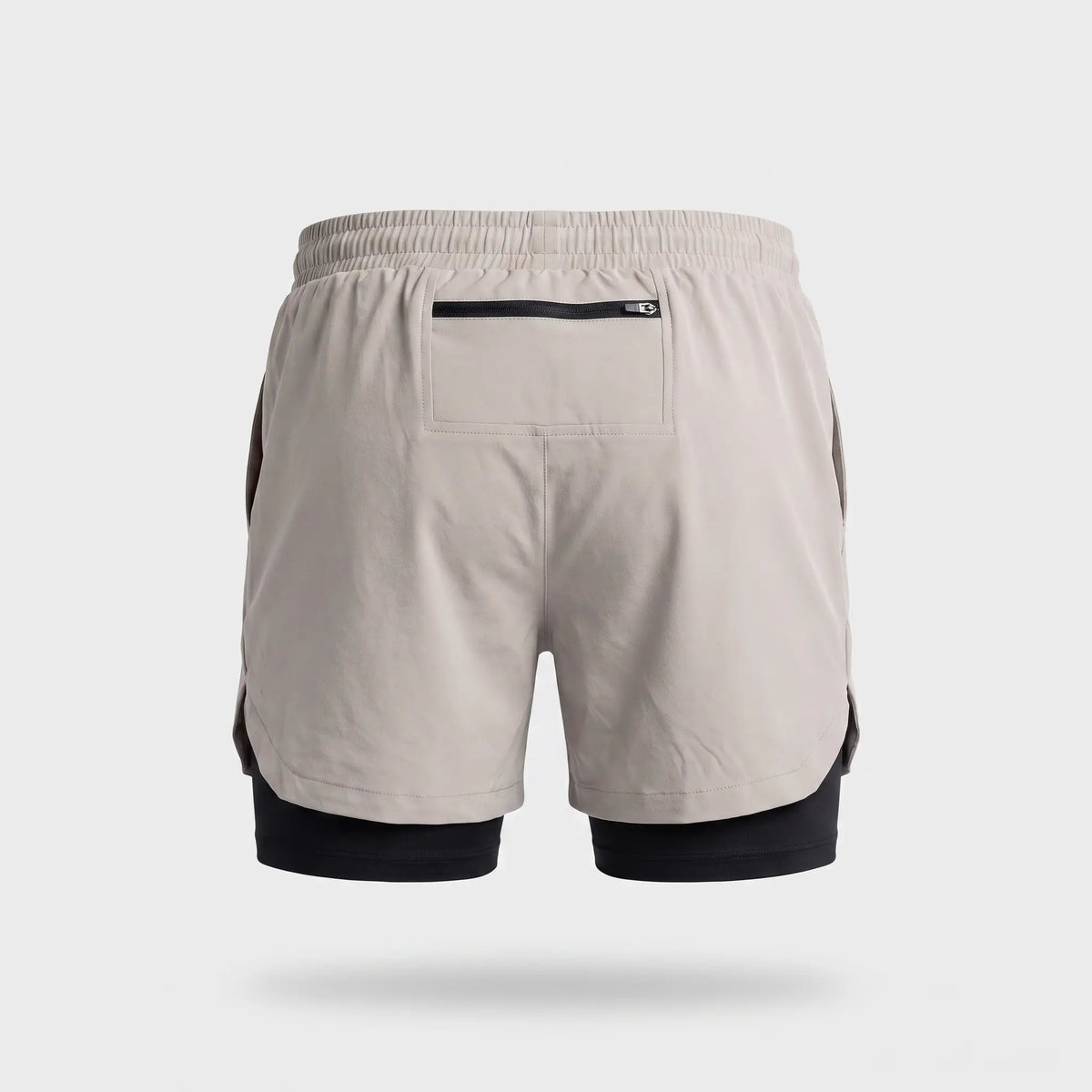 Herren Laufshorts 2-in-1 – mit Innenslip, Handytasche und Reißverschluss