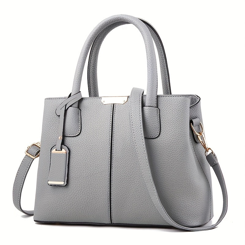 Clinbands – Schicke All Season Geräumige PU Handtasche für Frauen