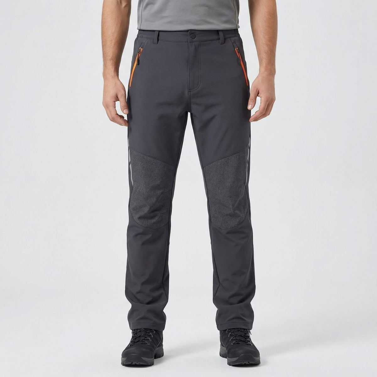 Isolierte Wanderhose – wasserabweisende Softshell für Kälte
