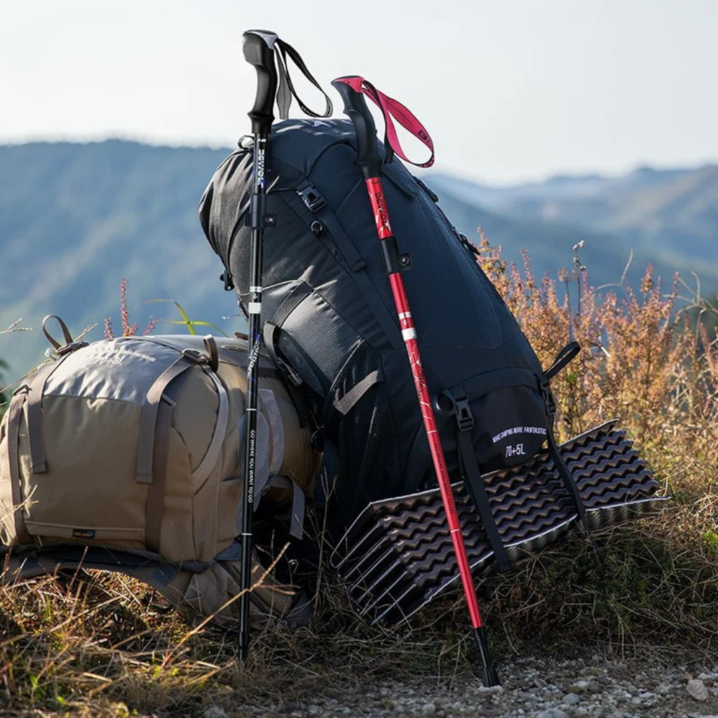 clinbands | TrailVero Ultraleichte Faltbare Trekkingstöcke