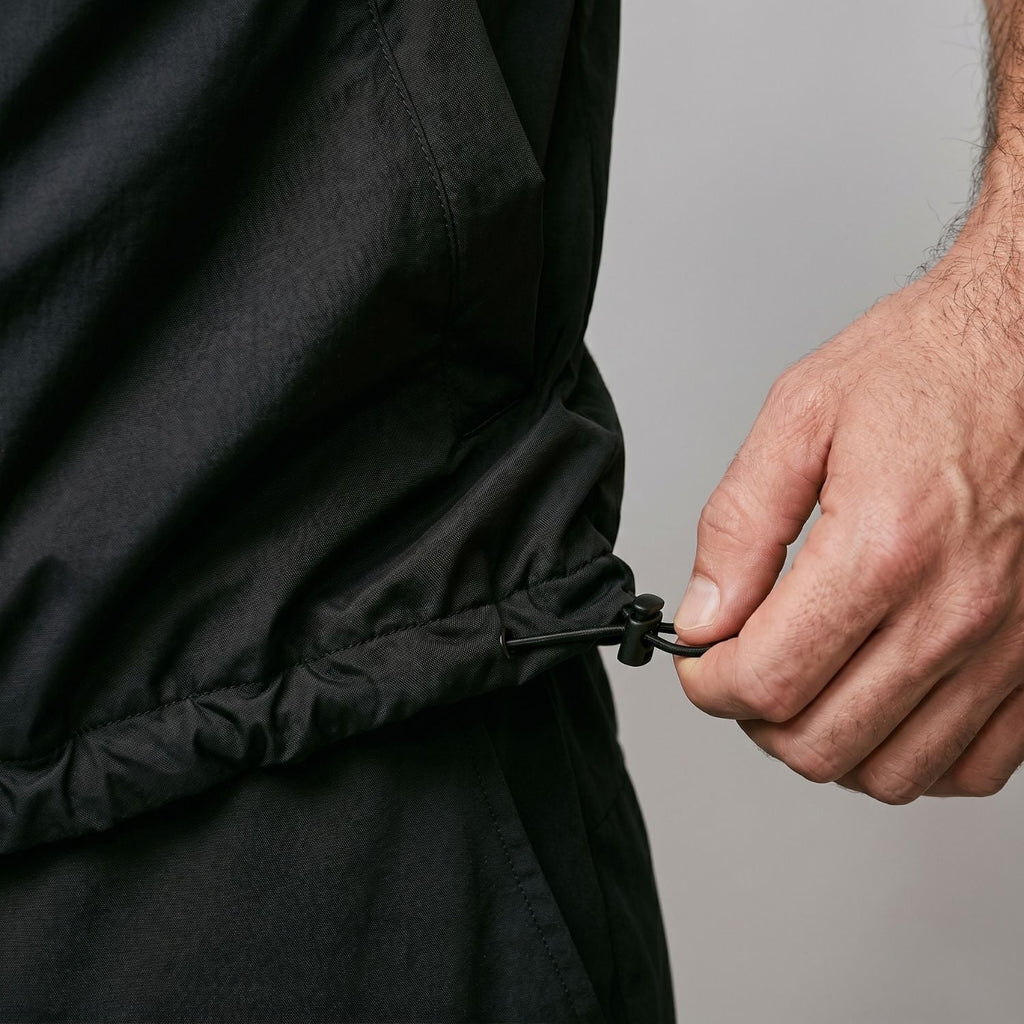 Herren Weste mit Kapuze – leicht, windabweisend