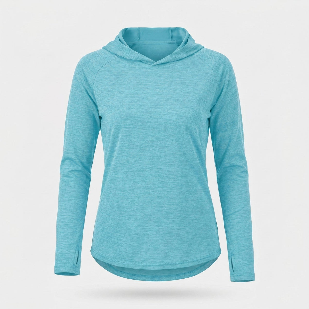 Damen Sonnenhoodie mittelschwer – UPF 50+ UV-Schutzoberteil mit Kapuze