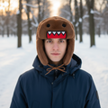 Mütze mit Ohrenklappen & Cartoon-Design – FrostBite Earflap Hat