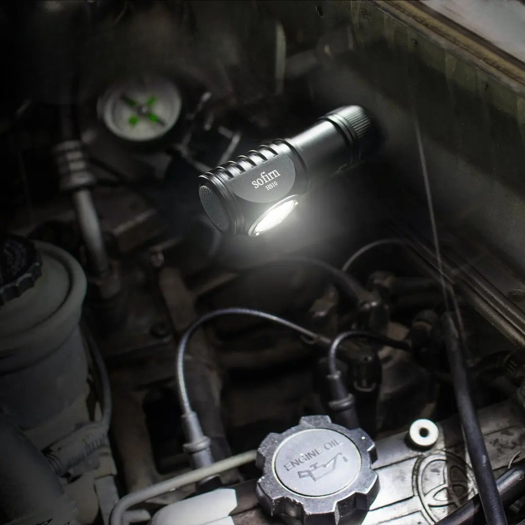 clinbands | Trailora Aufladbare LED-Stirnlampe