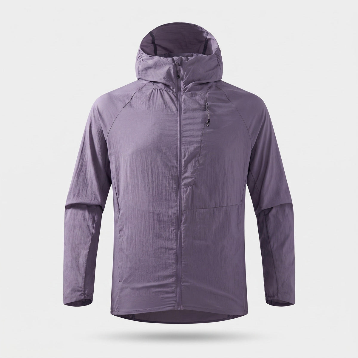 Herren Windbreaker leicht – packbare Jacke mit Kapuze, UPF 50+