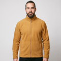 Herren Fleecejacke mit durchgehendem Reißverschluss – entspannte Passform