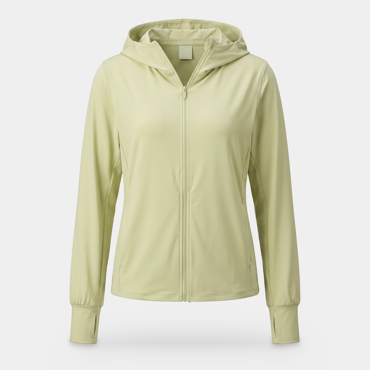 Damen Sonnenhoodie mit Reißverschluss – leichte UV-Schutzjacke