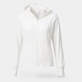 Damen Sonnenhoodie mit Reißverschluss – leichte UV-Schutzjacke