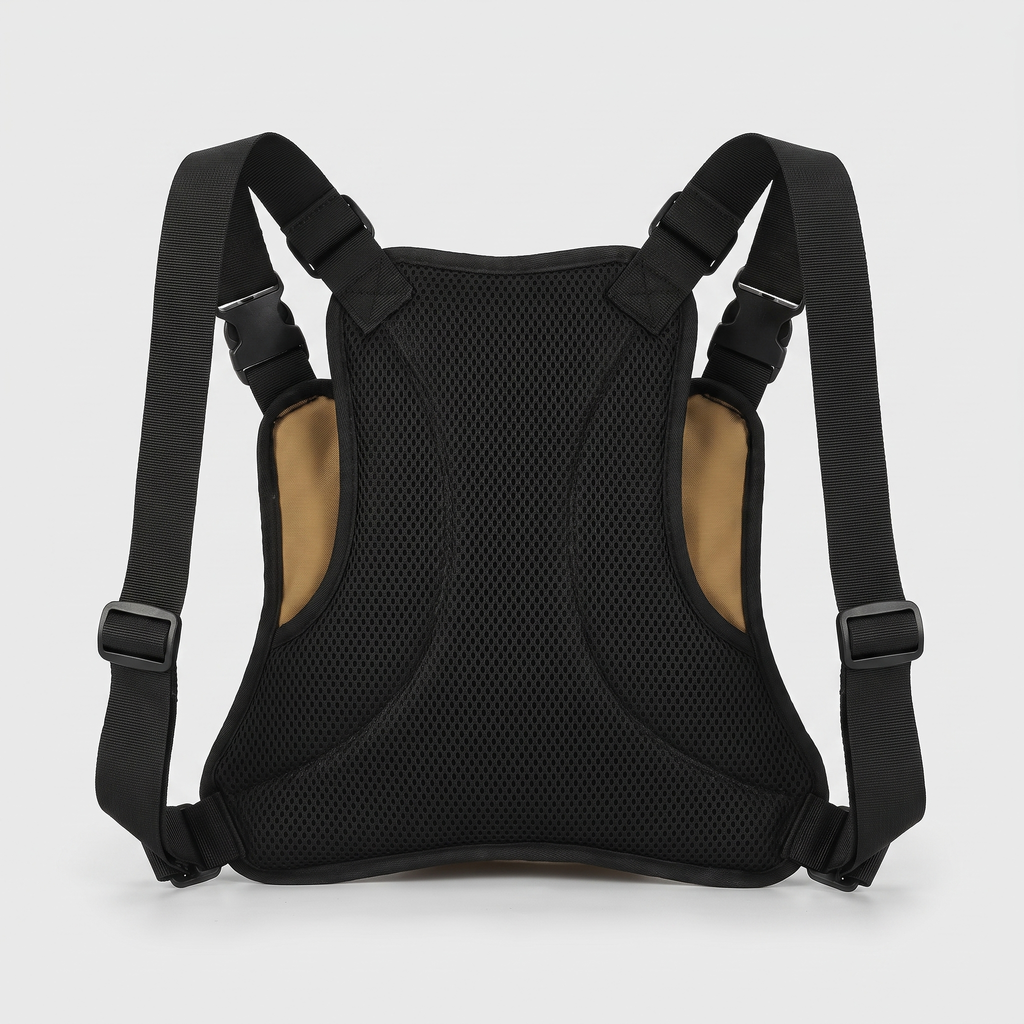 Herren Brusttasche – Multifunktions-Chest-Rig zum Wandern und Gassigehen