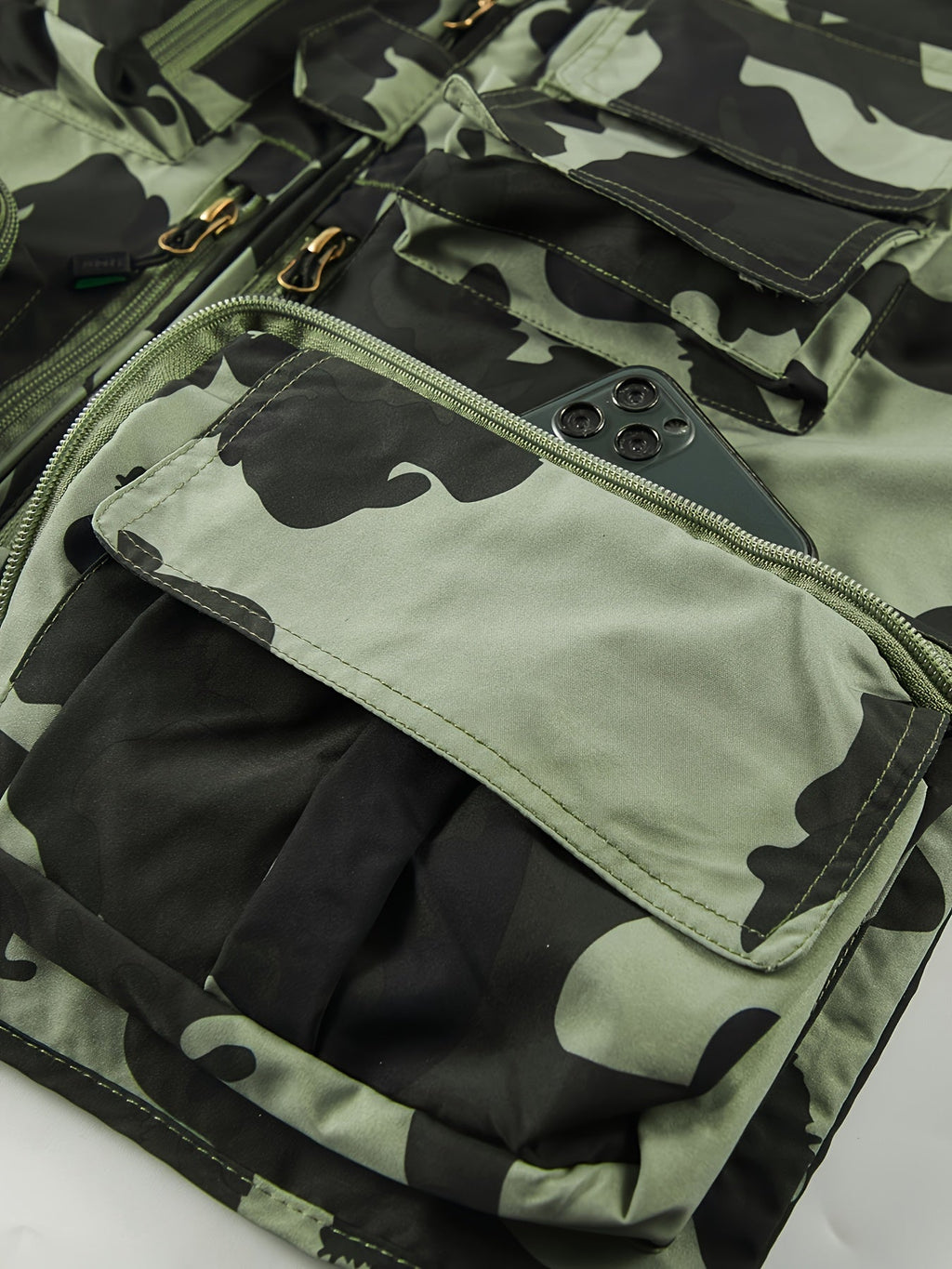Leichte Outdoor-Utility-Weste – mehrere Taschen, atmungsaktiv