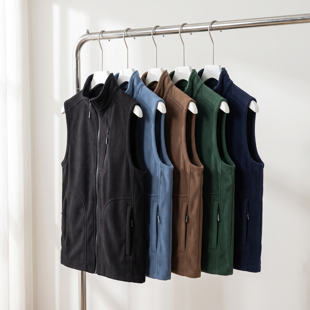 Herren Fleeceweste – Multifunktions-Bodywarmer zum Wandern