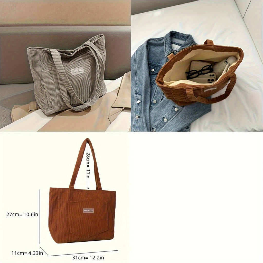 Elegante Damen Cordstoff Tasche | Clinbands