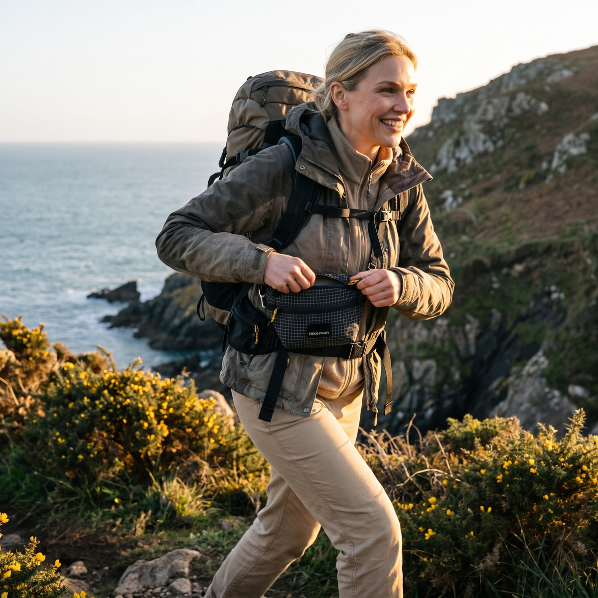 Tactical-Hüfttasche zum Anclipsen – Outdoor-Tasche im Militärstil