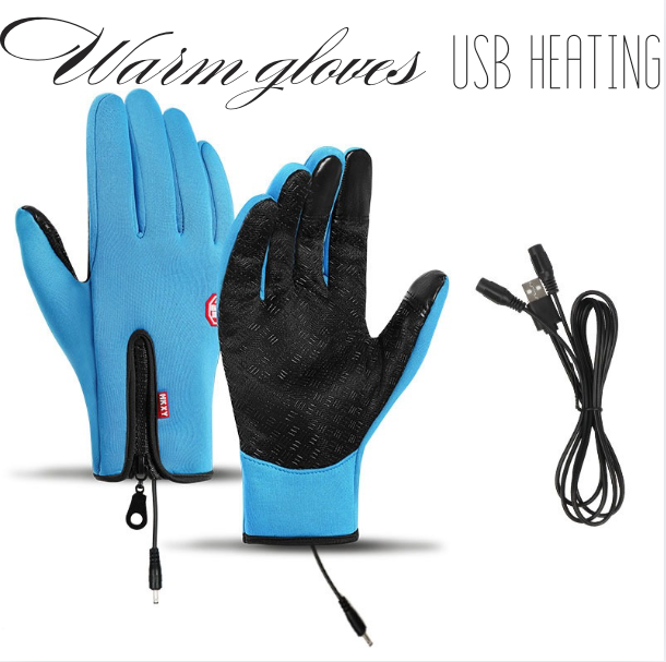 Outdoor Heizhandschuhe winddicht und wasserdicht