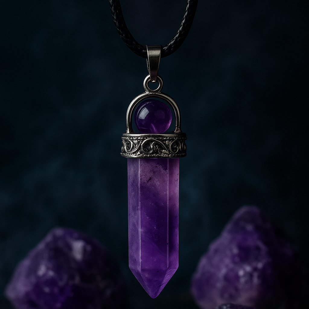 Amethyst Halskette
