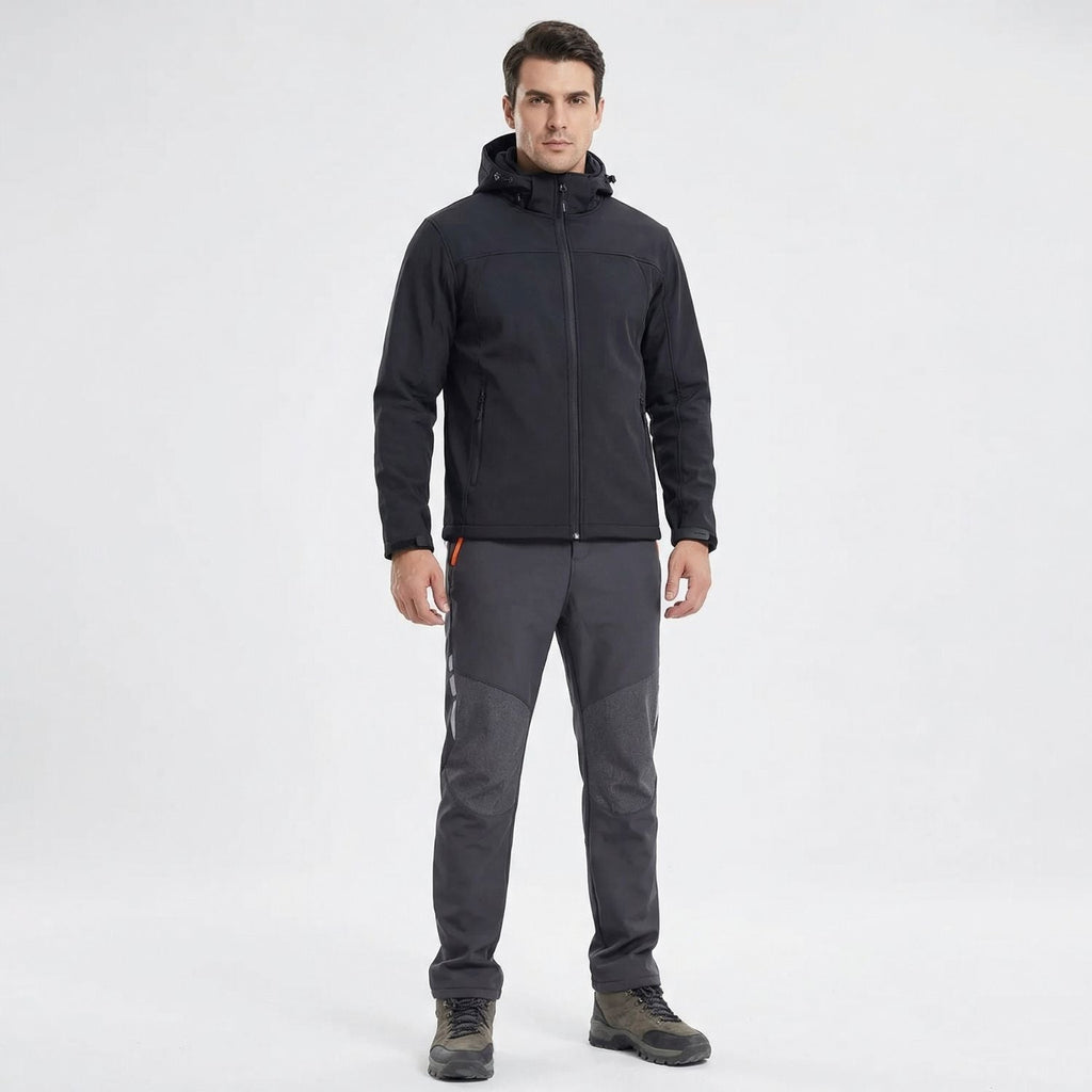 Isolierte Wanderhose – wasserabweisende Softshell für Kälte