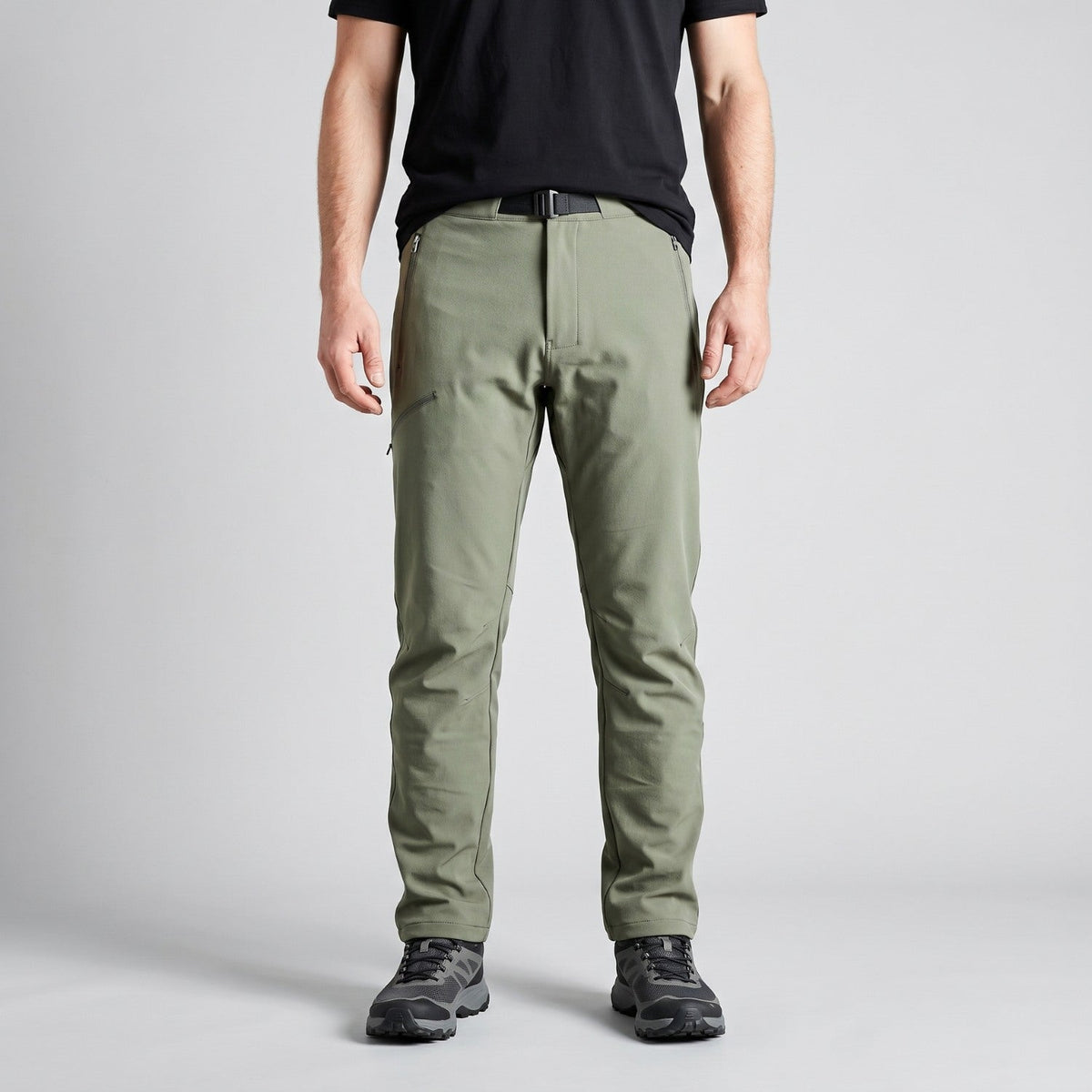 Herren Wanderhose Fleece-gefüttert – Thermo-Gehhose