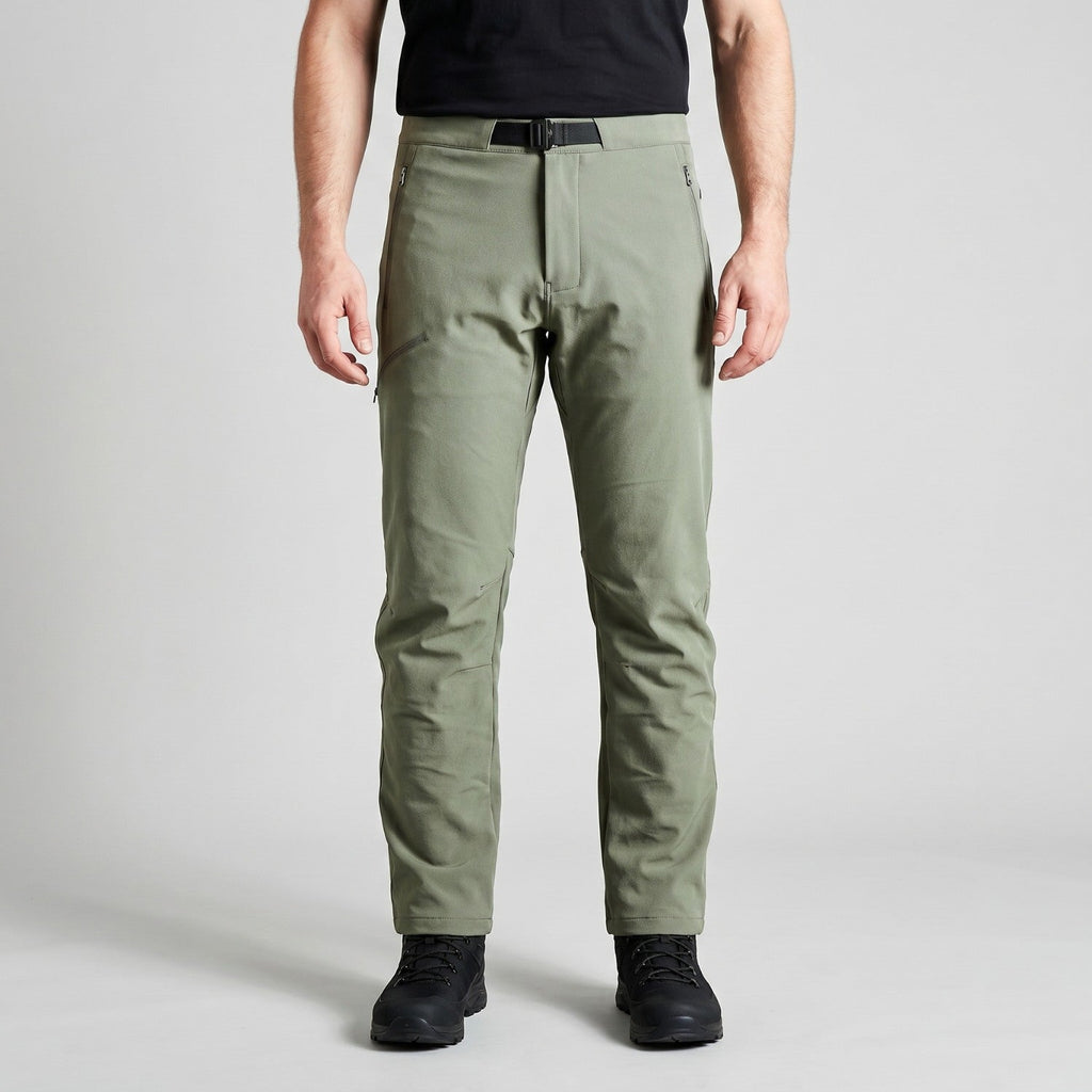 Herren Wanderhose Fleece-gefüttert – Thermo-Gehhose