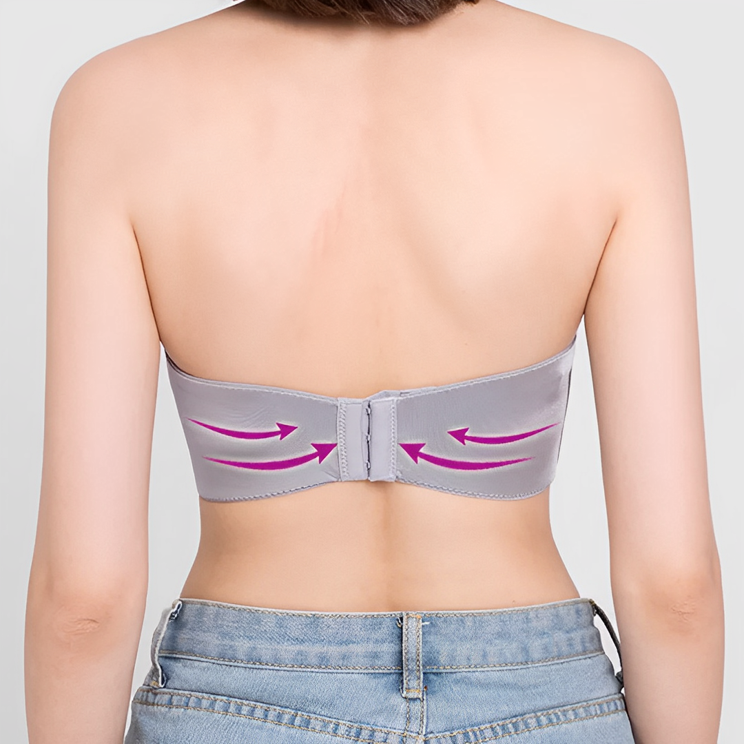 Clinbands | Strapless Push-Up Bh für Maximalen Lift