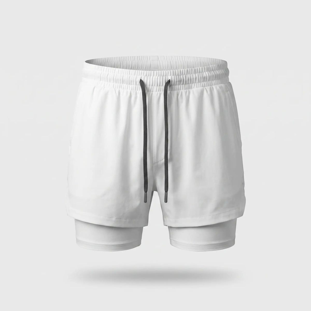 Herren Laufshorts 2-in-1 – mit Innenslip, Handytasche und Reißverschluss