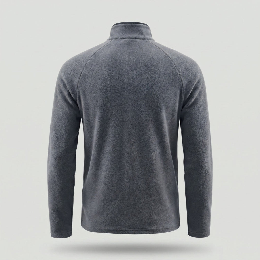 Herren Quarter-Zip Thermo-Fleece – atmungsaktiver Midlayer
