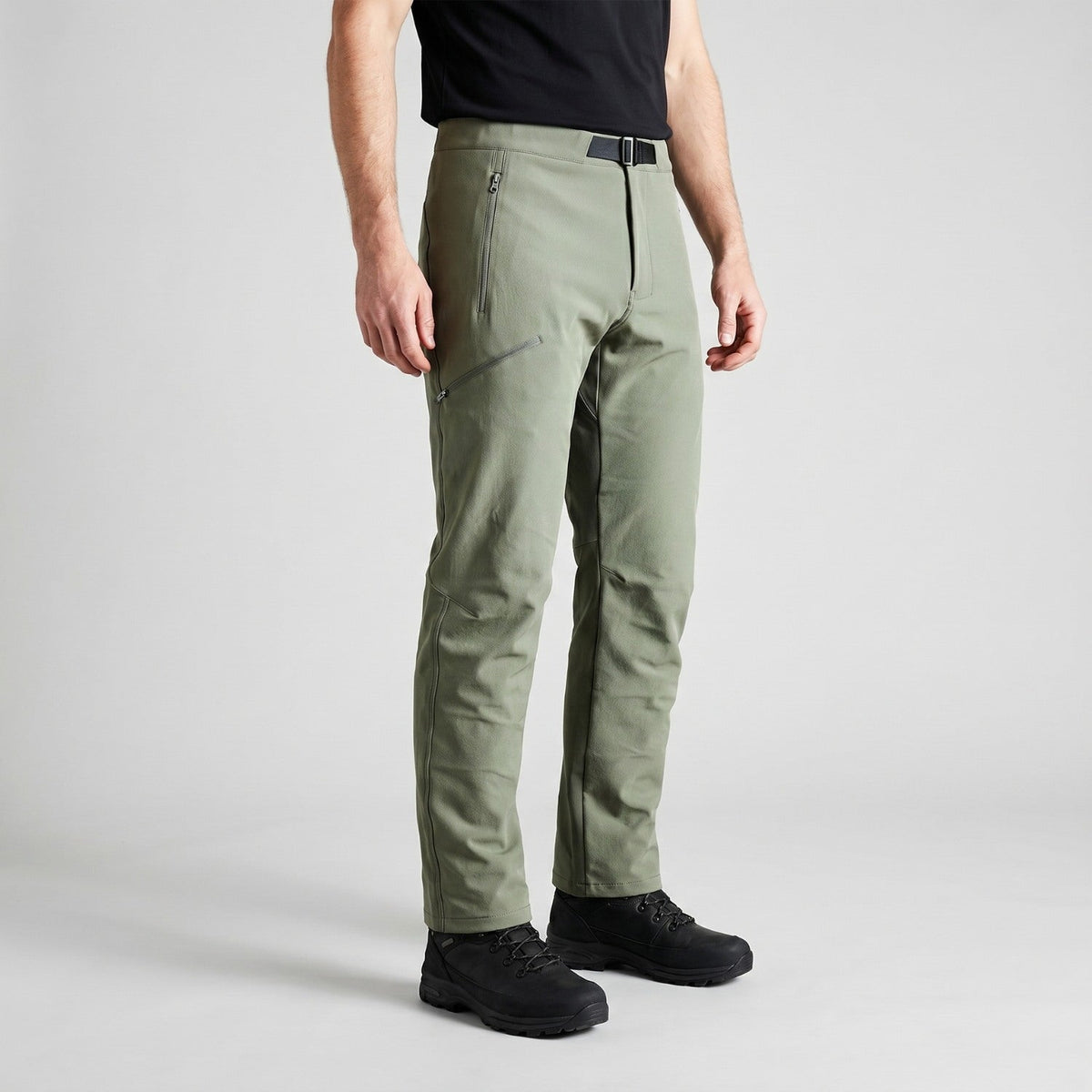 Herren Wanderhose Fleece-gefüttert – Thermo-Gehhose
