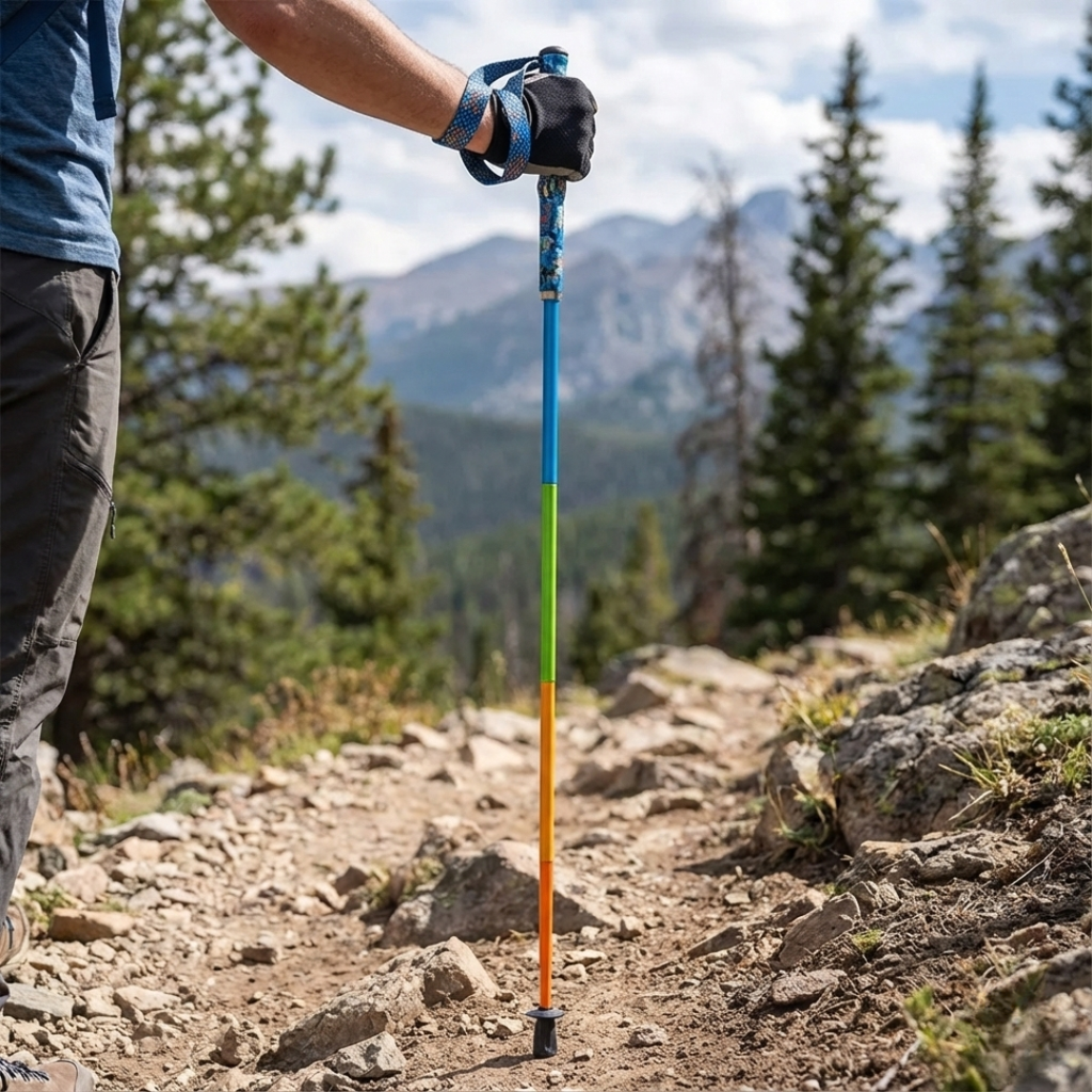 clinbands | AeroTrek Ultraleicht Kohlefaser-Trekking-Stöcke