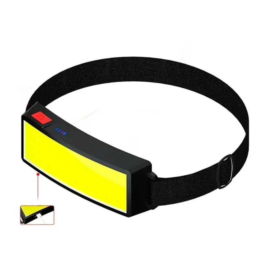 clinbands | LumenArc COB-LED-Stirnlampe mit Akku