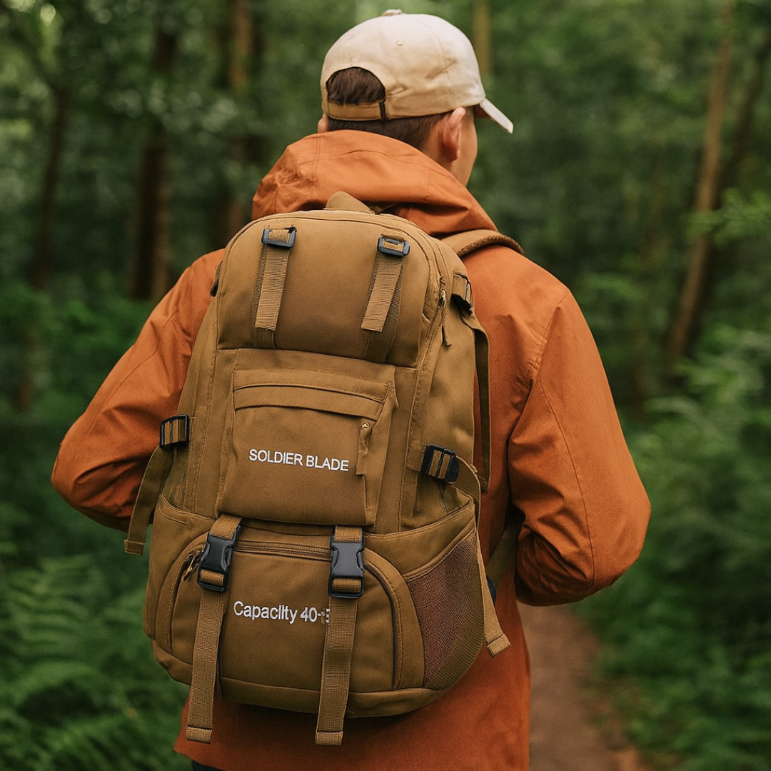 Wanderrucksack 45L Wasserabweisend – BergSturm Pro