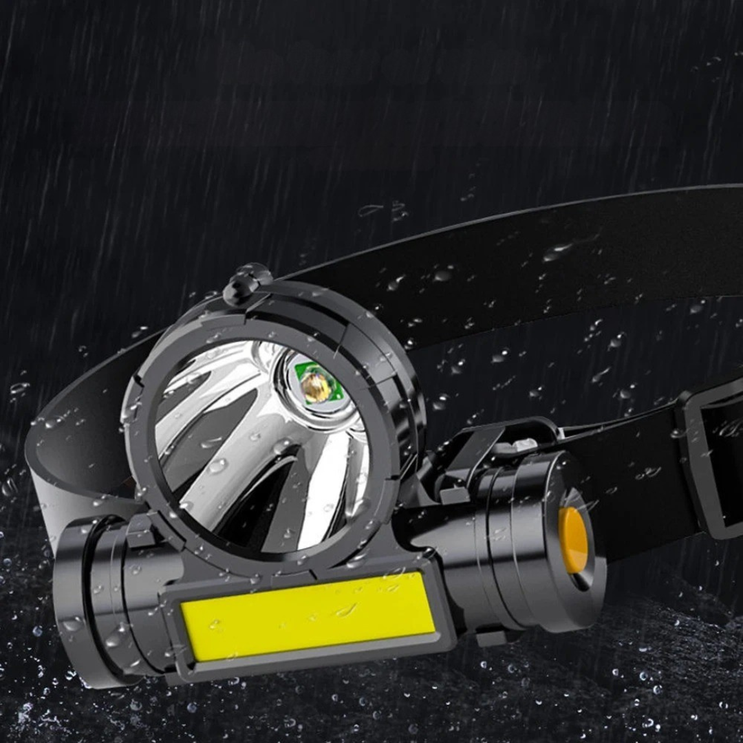 clinbands | TrailVanta USB-Stirnlampe aufladbar
