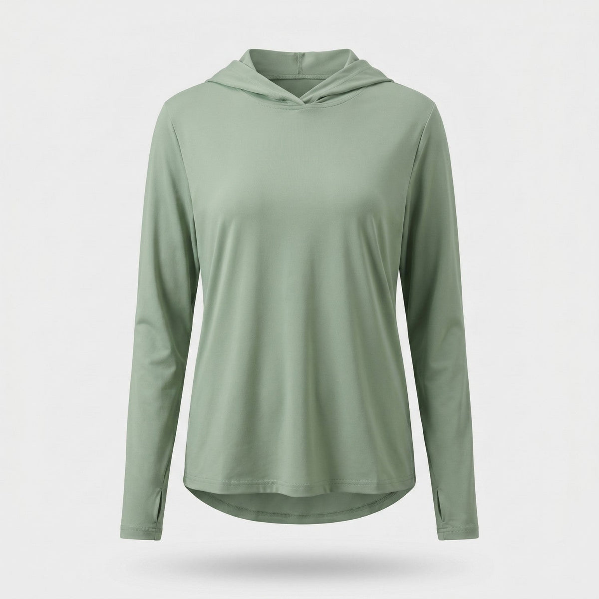 Damen Sonnenhoodie leicht – UPF 50+ UV-Schutzoberteil mit Kapuze